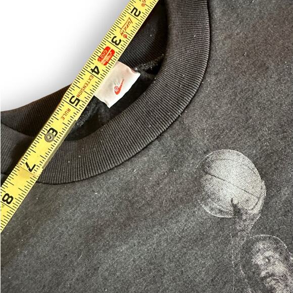 Rare VTG 90s Michael Jordan Sweatshirt M Black Nike Made In USA Vintage M - Picture 4 of 9